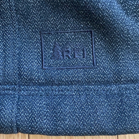 REI Mens Charcoal Gray Wool Blend Full Zip Jacket/Pockets /Adjustable Hem/ XXL - Picture 11 of 15